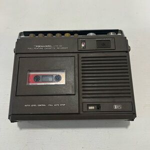 Vintage Realistic Portable Cassette Tape Recorder CTR-30